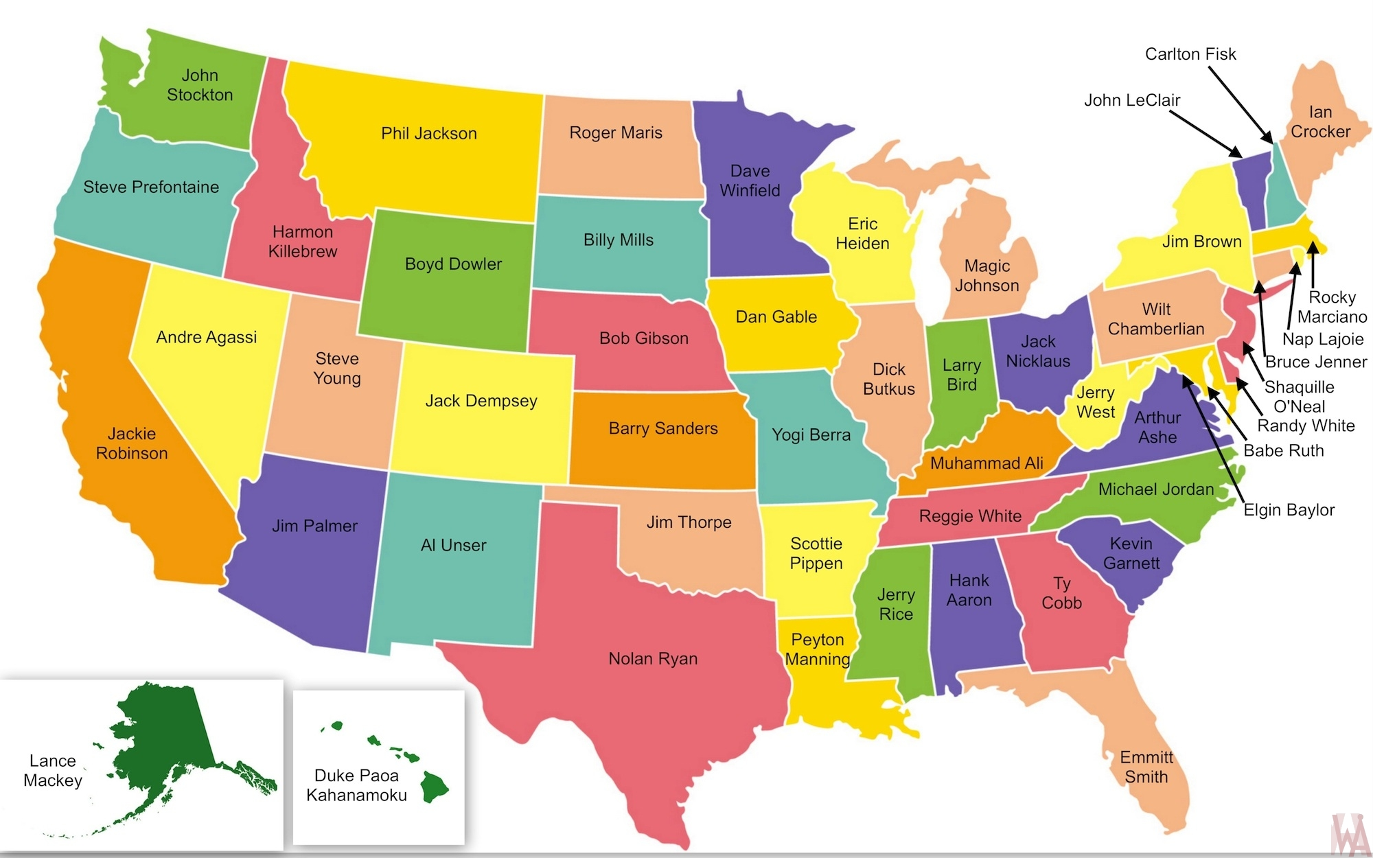 political map