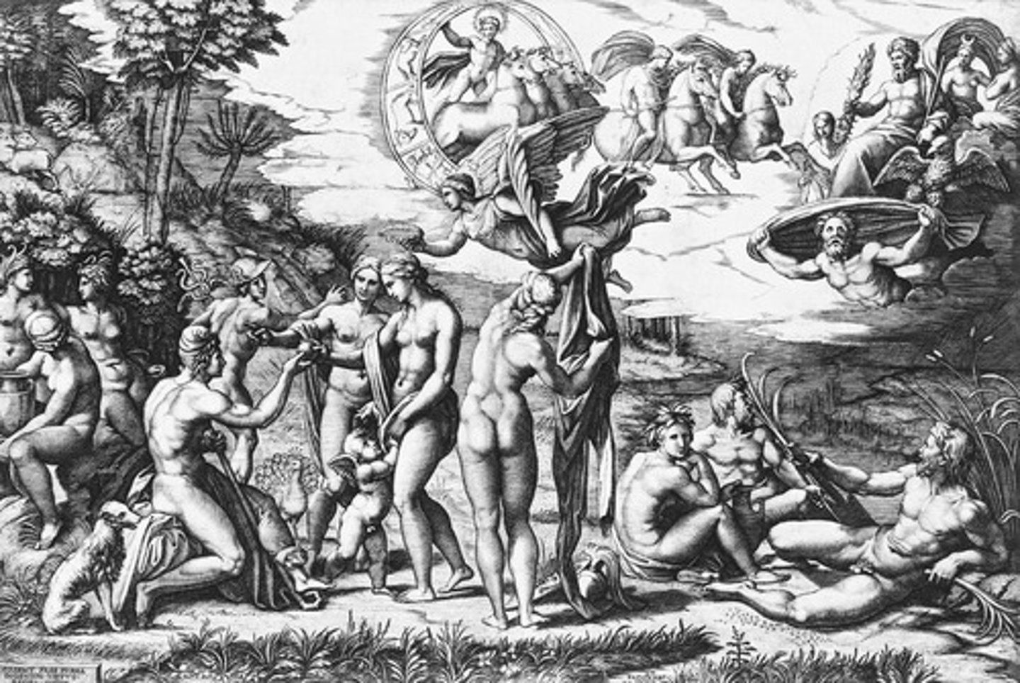 <p>Raphael works with Raimondi to create works and prints</p>