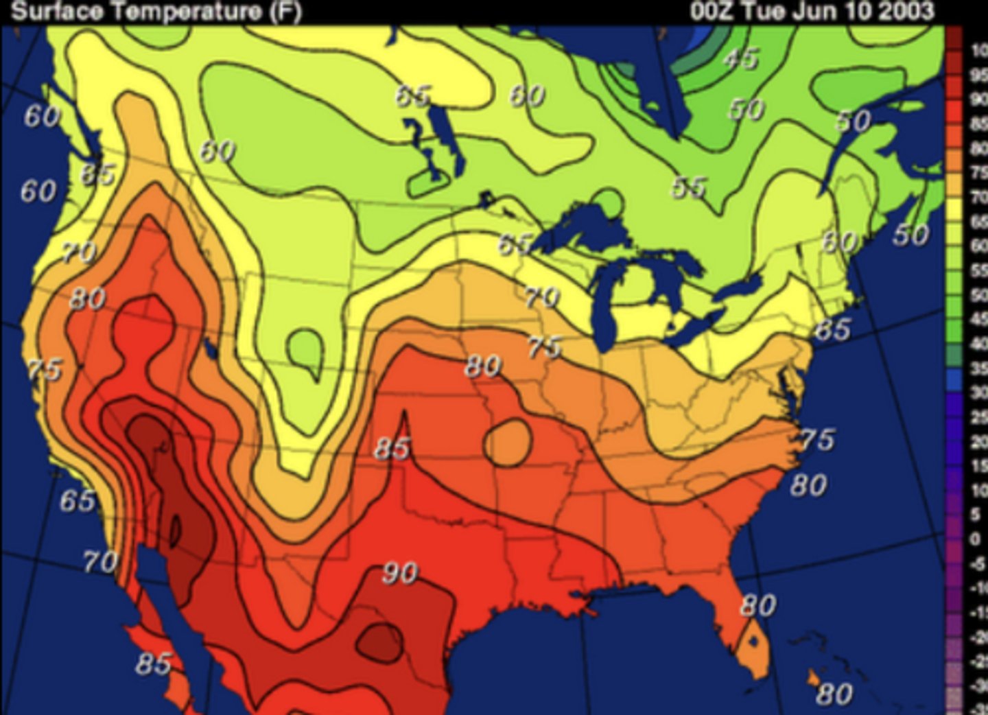 <p>Use lines to connect places that are similar in quality of quantity</p><p>Ex: temperatures</p>