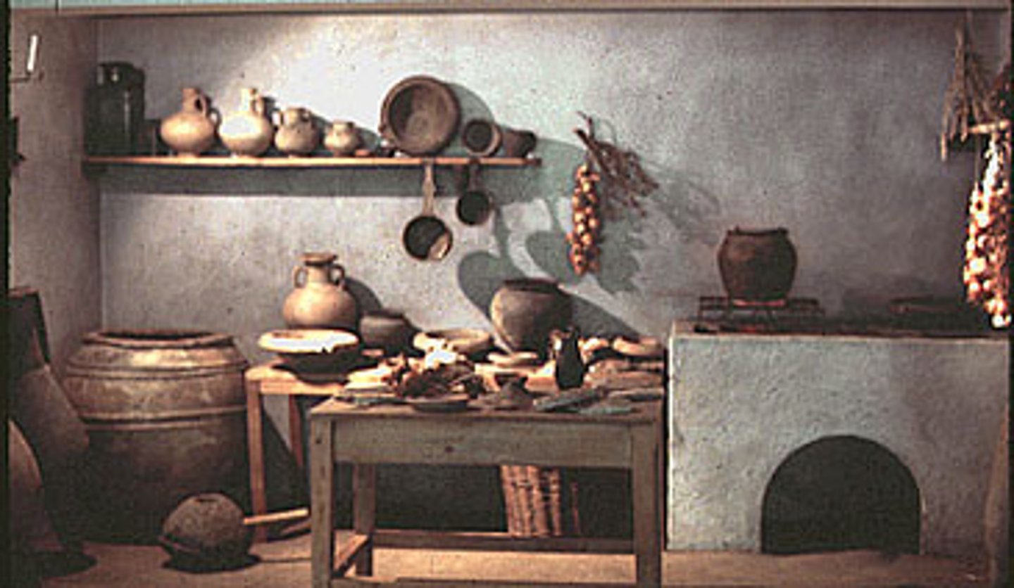 <p>kitchen, where a "coquus" might prepare "cena"</p>