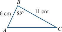 <p>find the angle of the triangle </p>