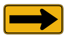 <p>when you see this black and yellow sign</p>
