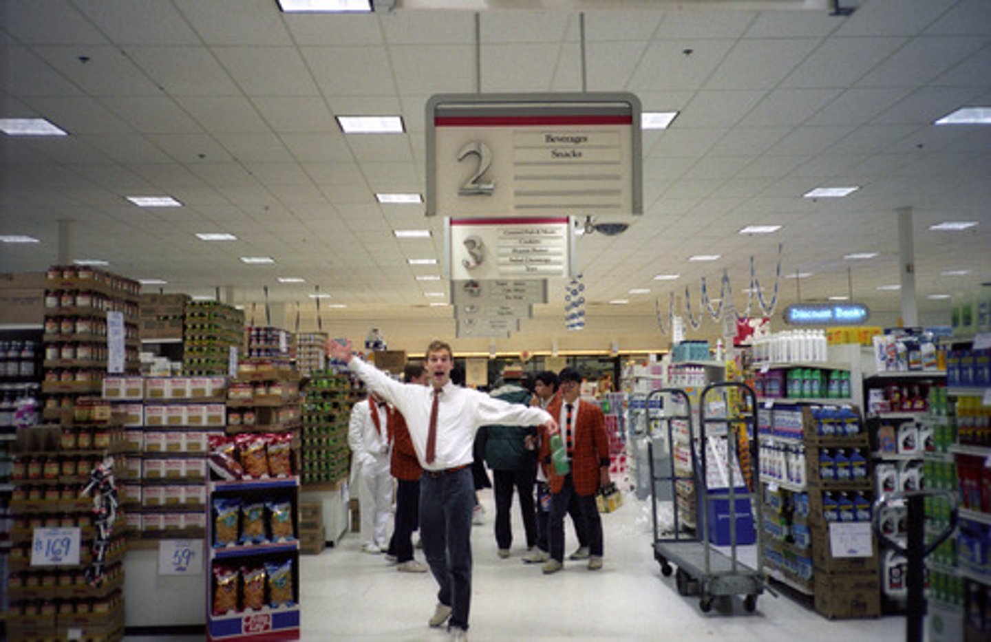 <p>the supermarket</p>