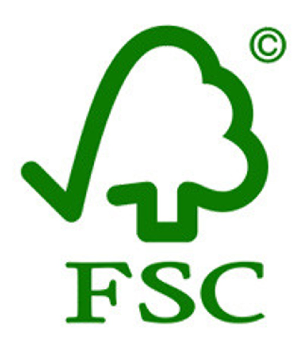 <p>An independent, non-profit organization established to promote the responsible management of the world's forests. It labels products that come from responsibly managed forest and from verified recycled sources.</p>