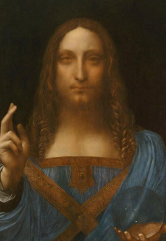 <p><strong>Salvator Mundi 1490 – 1519 Attributed to: LEONARDO daVinci</strong></p><p>May 2013 $ 127.5 million</p>