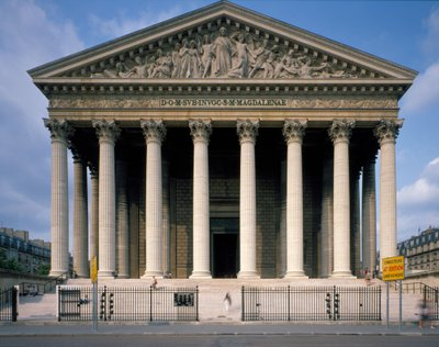 <p>What style was Vignon, Church of the Madeleine, 1807-45 created in?</p>