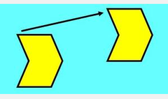 <p>a geometric transformation that moves every point of a shape by the same distance in a given direction</p>