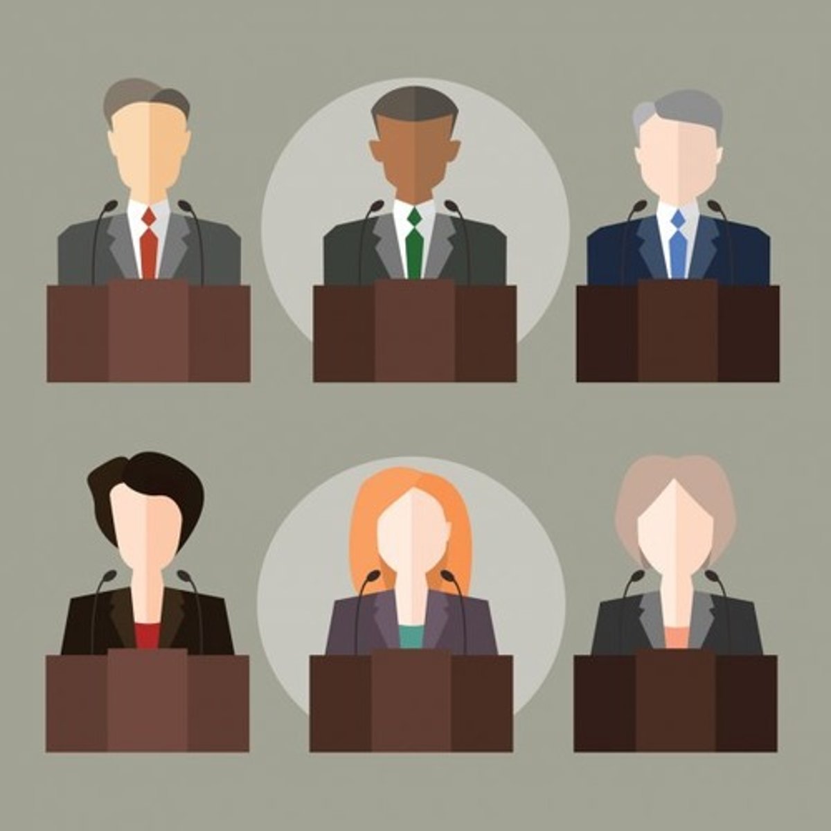 <p>son las personas que tienen un trabajo público y hacen parte del gobierno.</p>