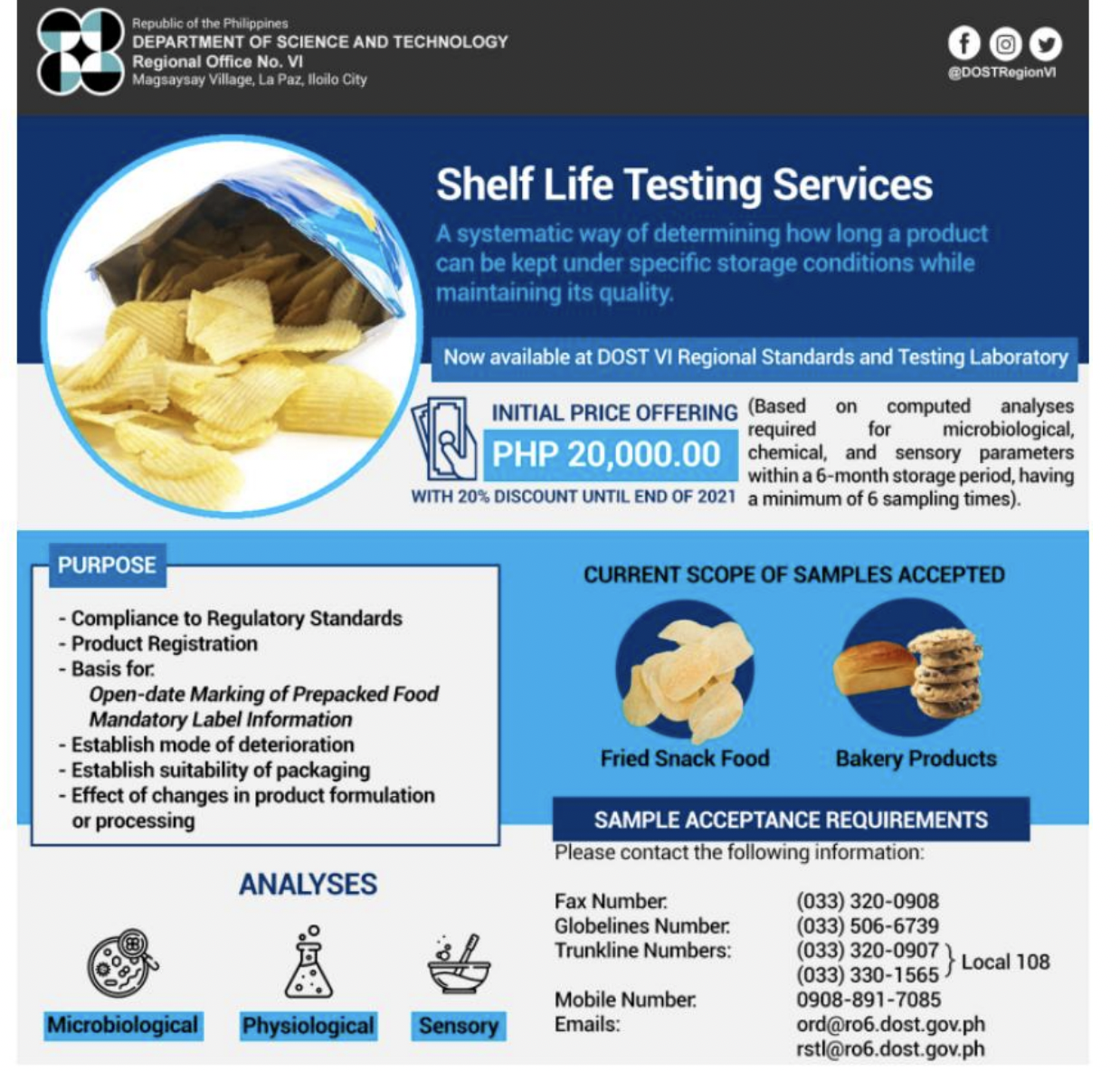 <p><strong>Shelf life testing services</strong></p>