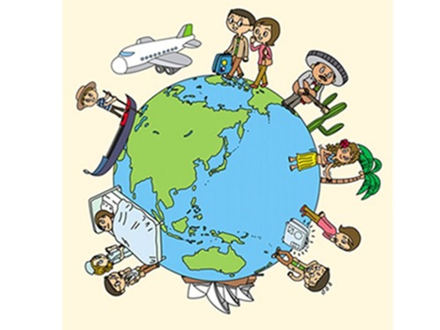 <p>trip to a foreign country</p>