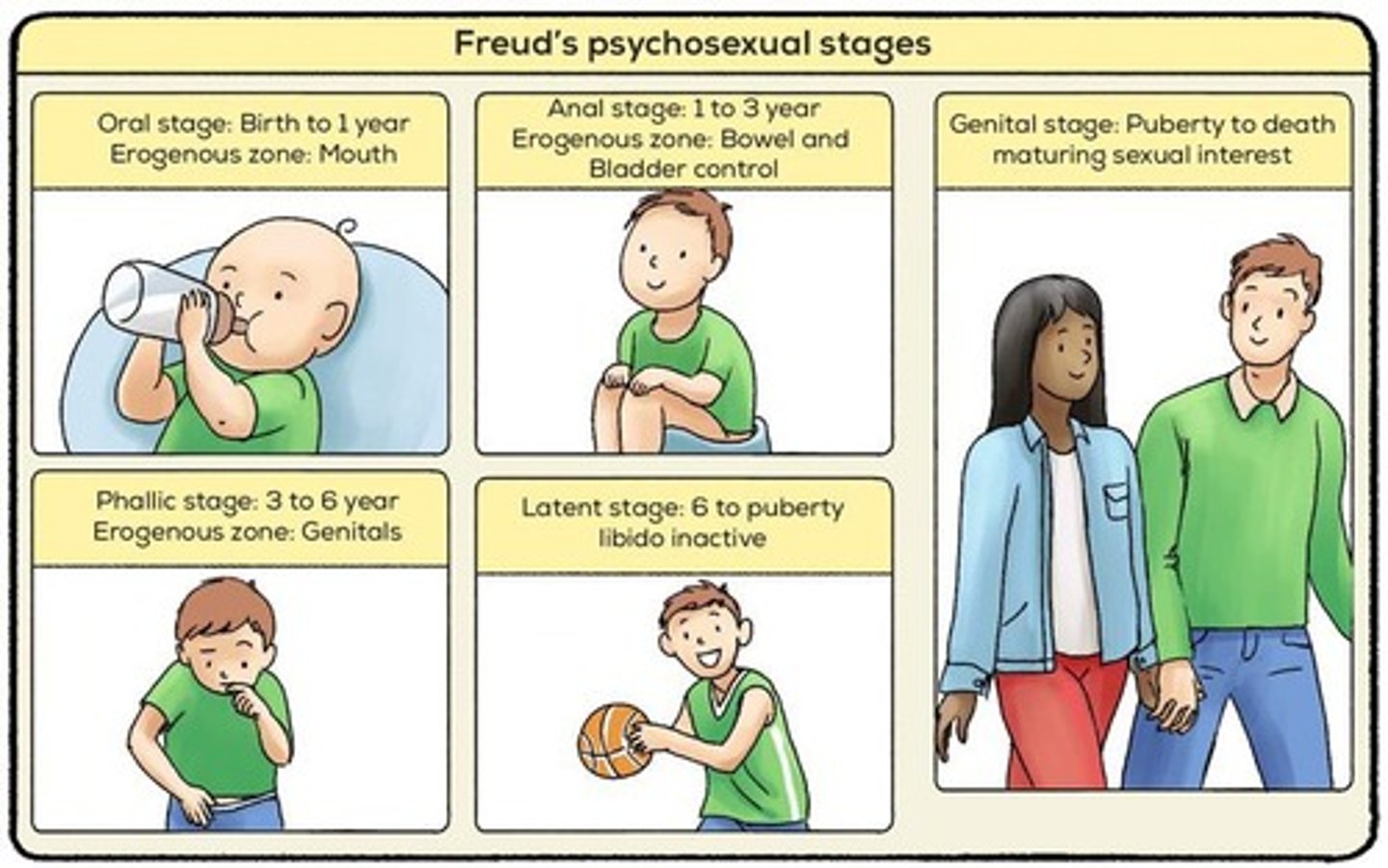 <p>Body parts have pleasure centers</p>