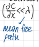 <p>the non-uniform distribution of a generic quantity C between one fluid particle and the next one can be seen as a continuous variation.</p><p>So, a general law for the flux can be derived.</p>