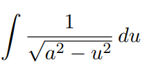 <p>Find the integral.</p>