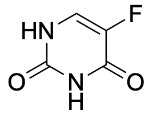<p>Based on the structure of the chemotherapeutic drug 5-fluorouracil, which mode of absorption is the most likely?</p>