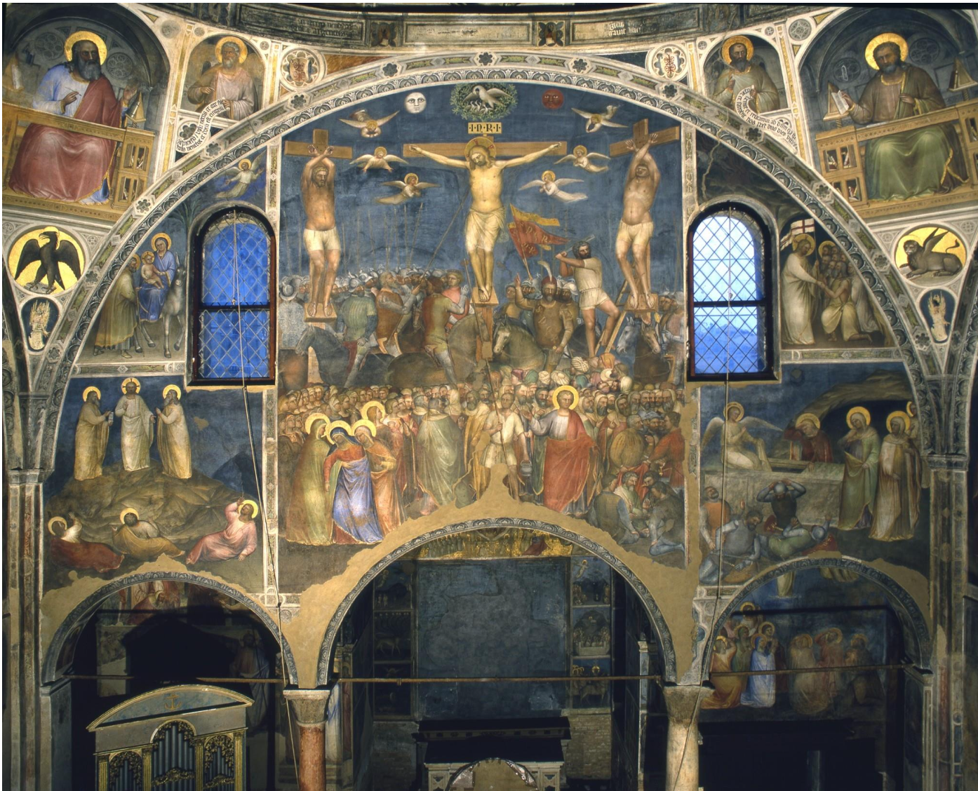 <p>Episodes of the Life of Christ + Episodes of the Life of St John the Baptist - Dome Padova Baptistry</p>