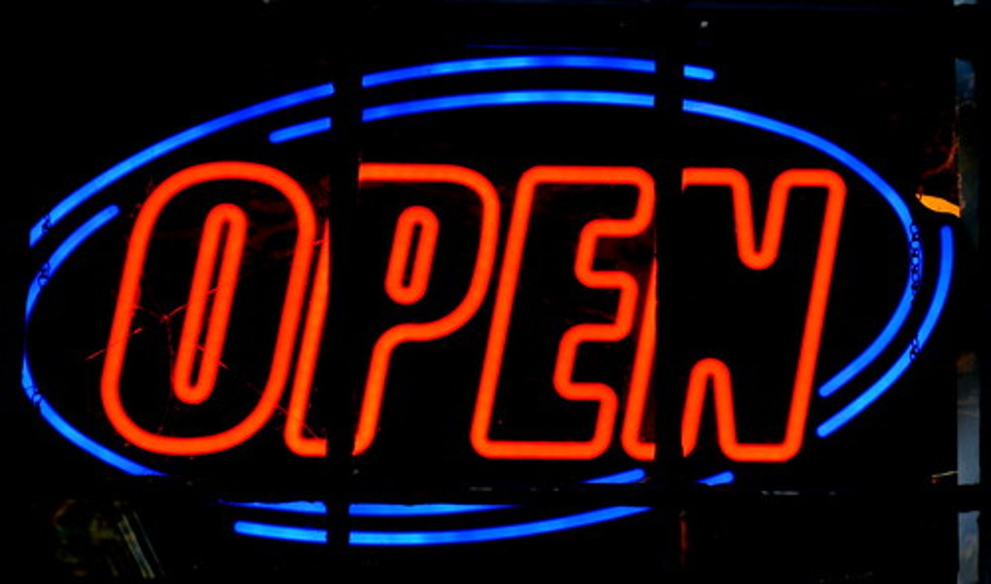 <p>It's open.</p>