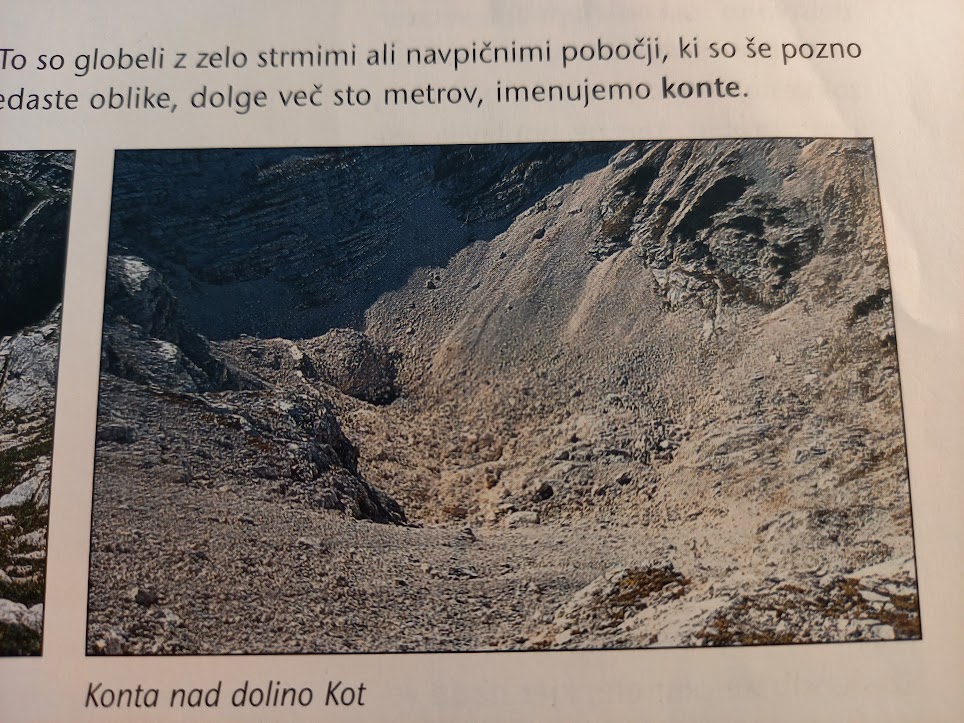 <p>več sto metrov globoke globeli</p>