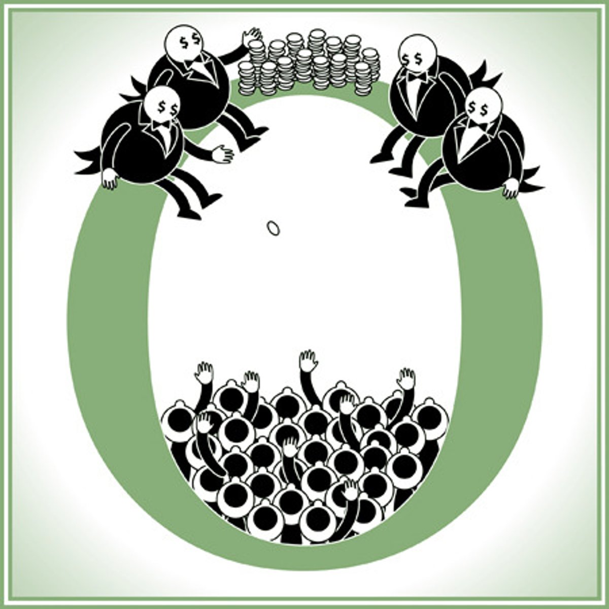 <p>A government ruled by a few powerful people</p>