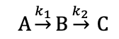 <p>conc vs time graph (includes all A, B and C)</p>
