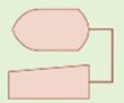 <p>The electronic data entry and output</p><p>symbols are used together to show a</p><p>device used for both</p>