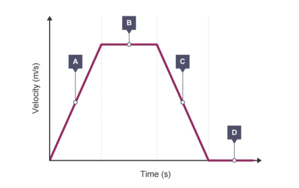 <p>label this velocity- time graph </p>