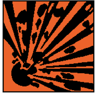 <p>warning symbol?</p>