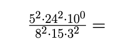 <p>Use the exponent rules to simplify as much as possible. State the rules or properties used at each step.</p>