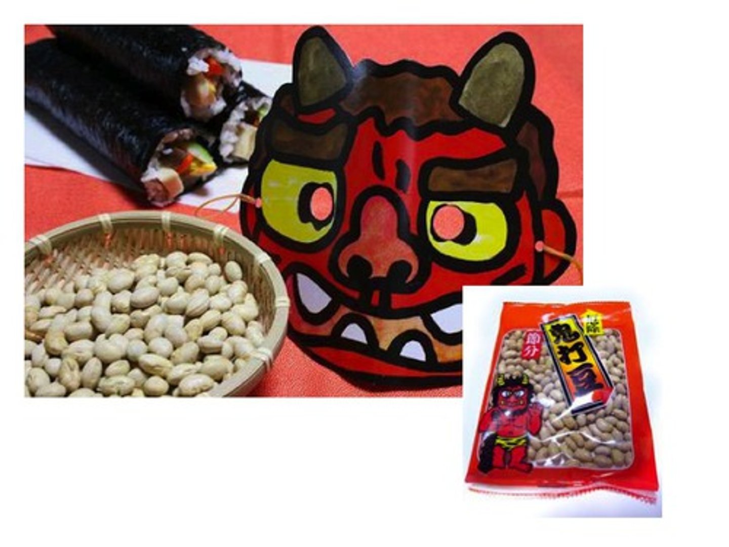 <p>おに (QUỶ__Con quỉ, sự gian xảo, sự dộc ác)</p>