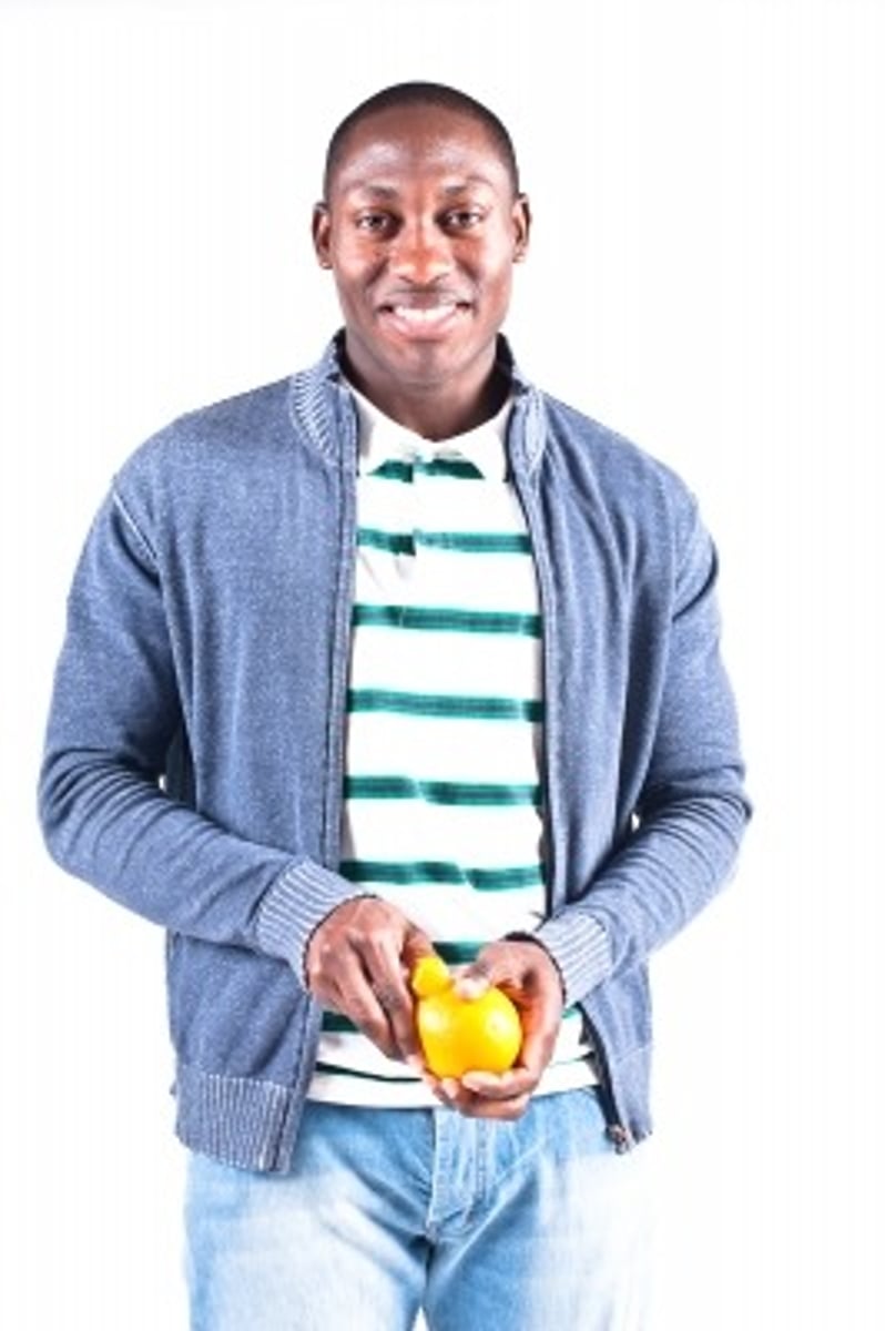 <p>Modify nouns and pronouns. For example, the man has a blue jacket on.</p>