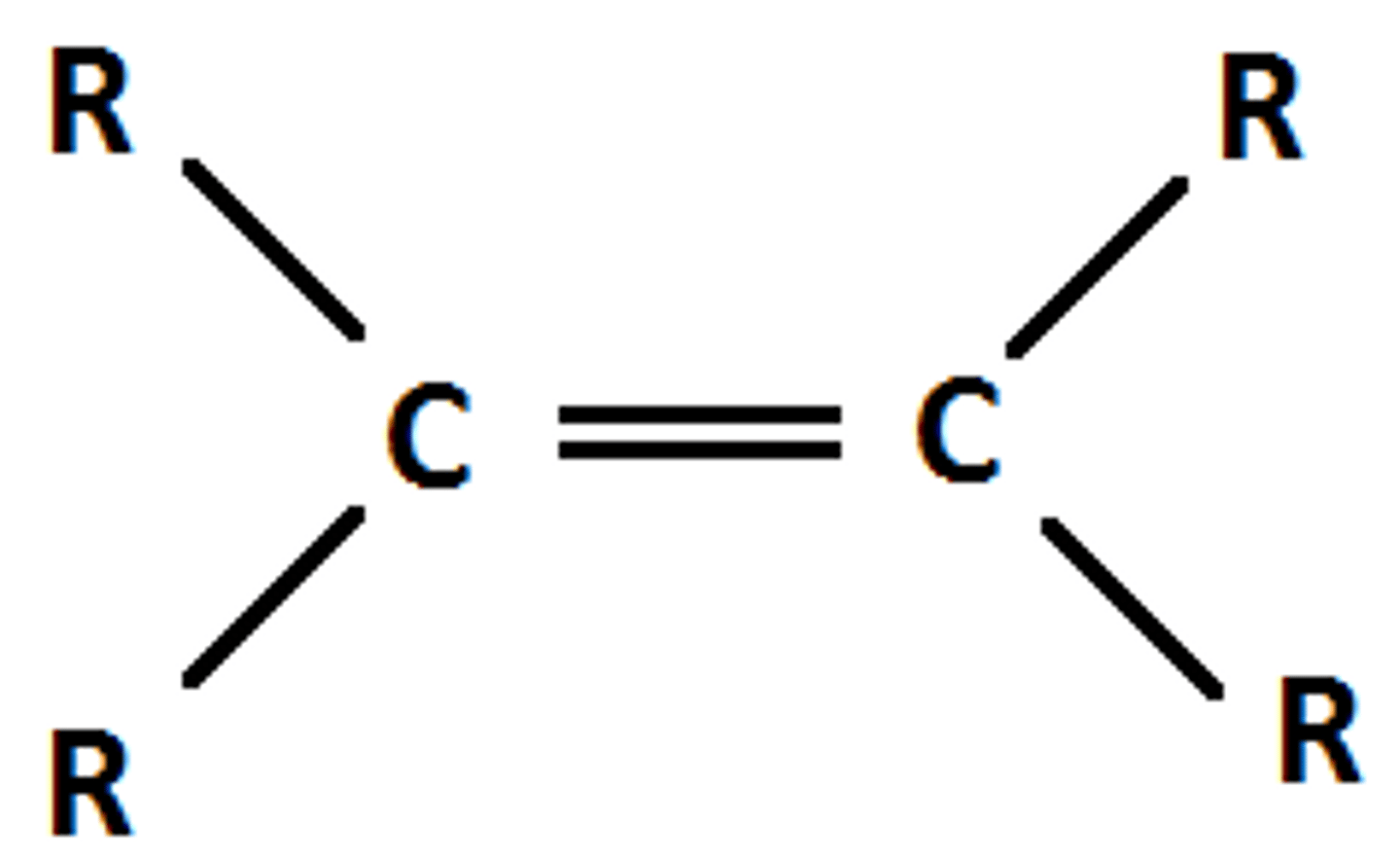 <p>A functional group characterized by at least one carbon-carbon double bond</p>