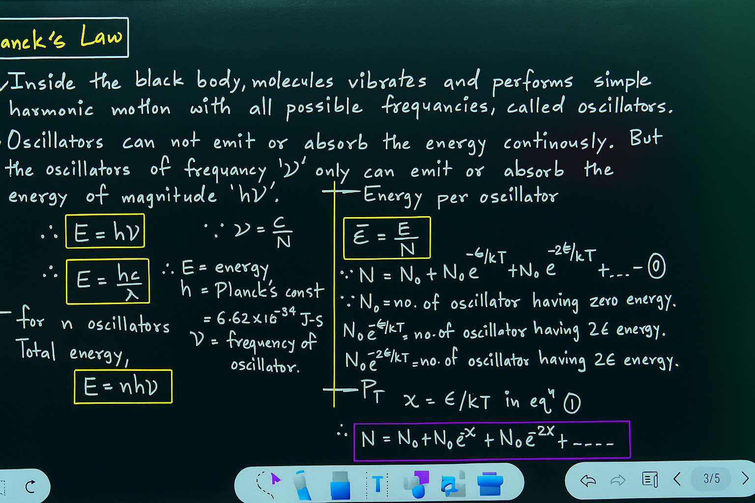 <p>Planck radiation formula </p>