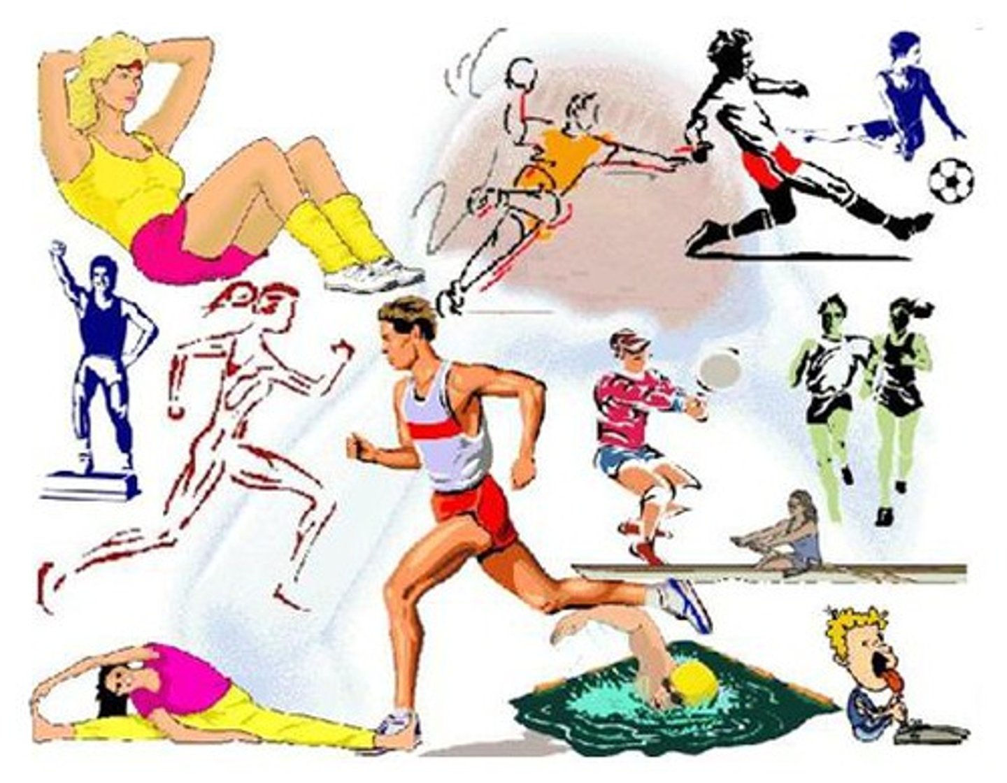 <p>to do sports</p>
