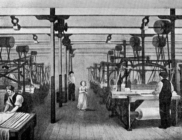 <p>Massive increase in production and material goods.</p>