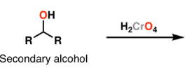 <p>Na<strong>2Cr2O7 + a 2^o alcohol (secondary)</strong></p>