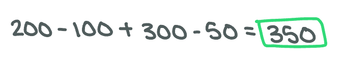 <p><span>$350 is cash provided by financing activities</span></p>
