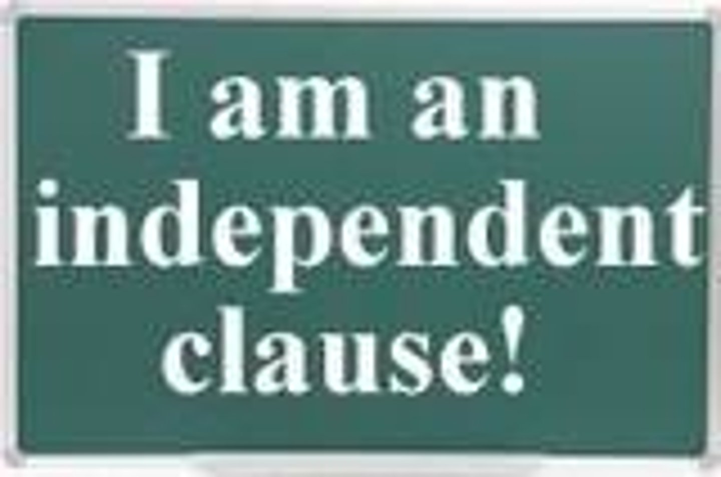 <p>expresses a complete thought and can stand alone as a sentence. Has both a subject and a verb.</p>