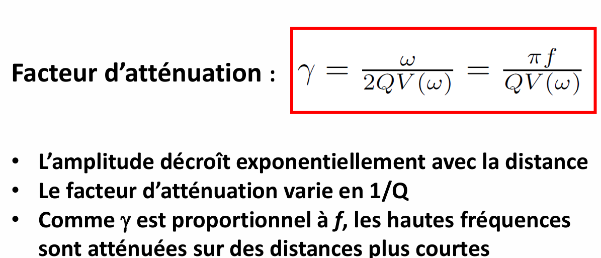 <p>Propag des onde milieu viscoelast</p><p>Facteur d’atténuation:</p><p></p>