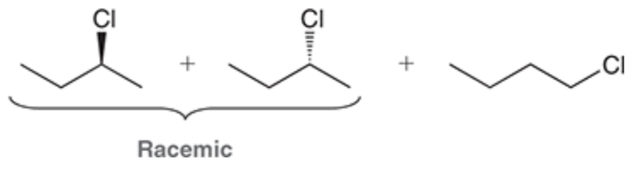 <p>Reagent: </p><p>Cl2</p><p>hv (light) </p>