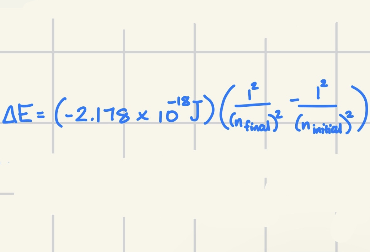 <p>Note: Removing electron from its ground state means n<sub>initial</sub> = 1 to n<sub>final</sub> = <span>∞</span></p>