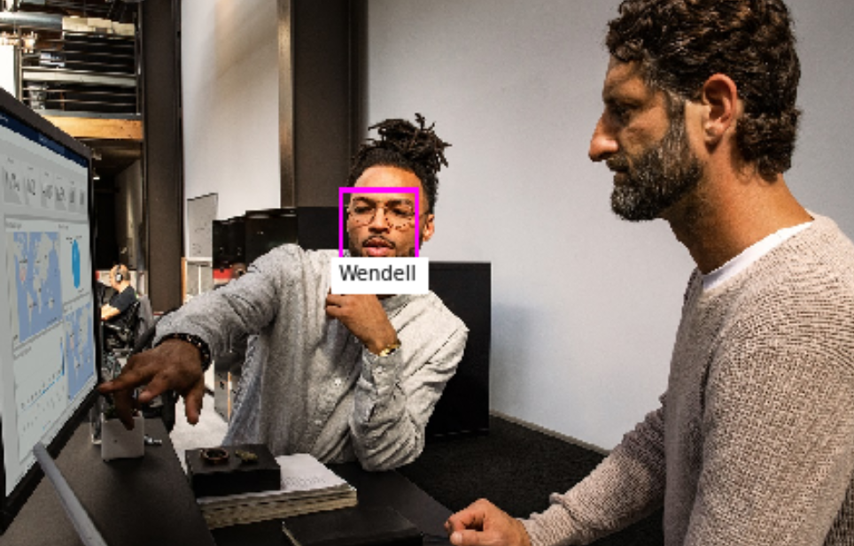 <ul><li><p>A further application of facial analysis is to <strong>train a machine learning model to identify known individuals from their facial features</strong>. </p><ul><li><p>This is known as [], and <strong>uses multiple images of an individual to train the model</strong> so that it can detect those individuals in new images on which it wasn't trained.</p></li></ul></li><li><p><span>When used responsibly, [] is an important and useful technology that <strong>can improve efficiency, security, and customer experiences</strong>. </span></p></li></ul><p></p>
