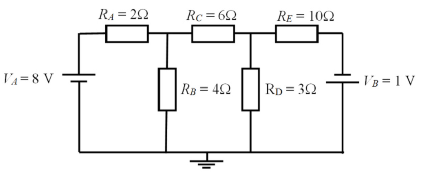 <p>Find unknown voltages in nodes</p>