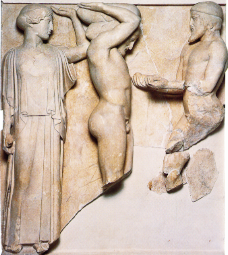 <p>What is this Metope made of?</p>