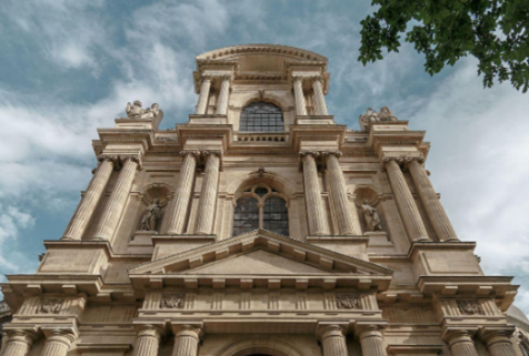 <p>By <strong><em>SALOMO DE BROSSE </em></strong>in <strong>Paris France</strong></p><p>Earliest known French Baroque Façade.</p><p>Famous for being the workplace of the <strong>Couperin family- </strong>a reowned dynasty of French organists and composers with <strong><em>FRANCOIS COUPERIN</em></strong></p>