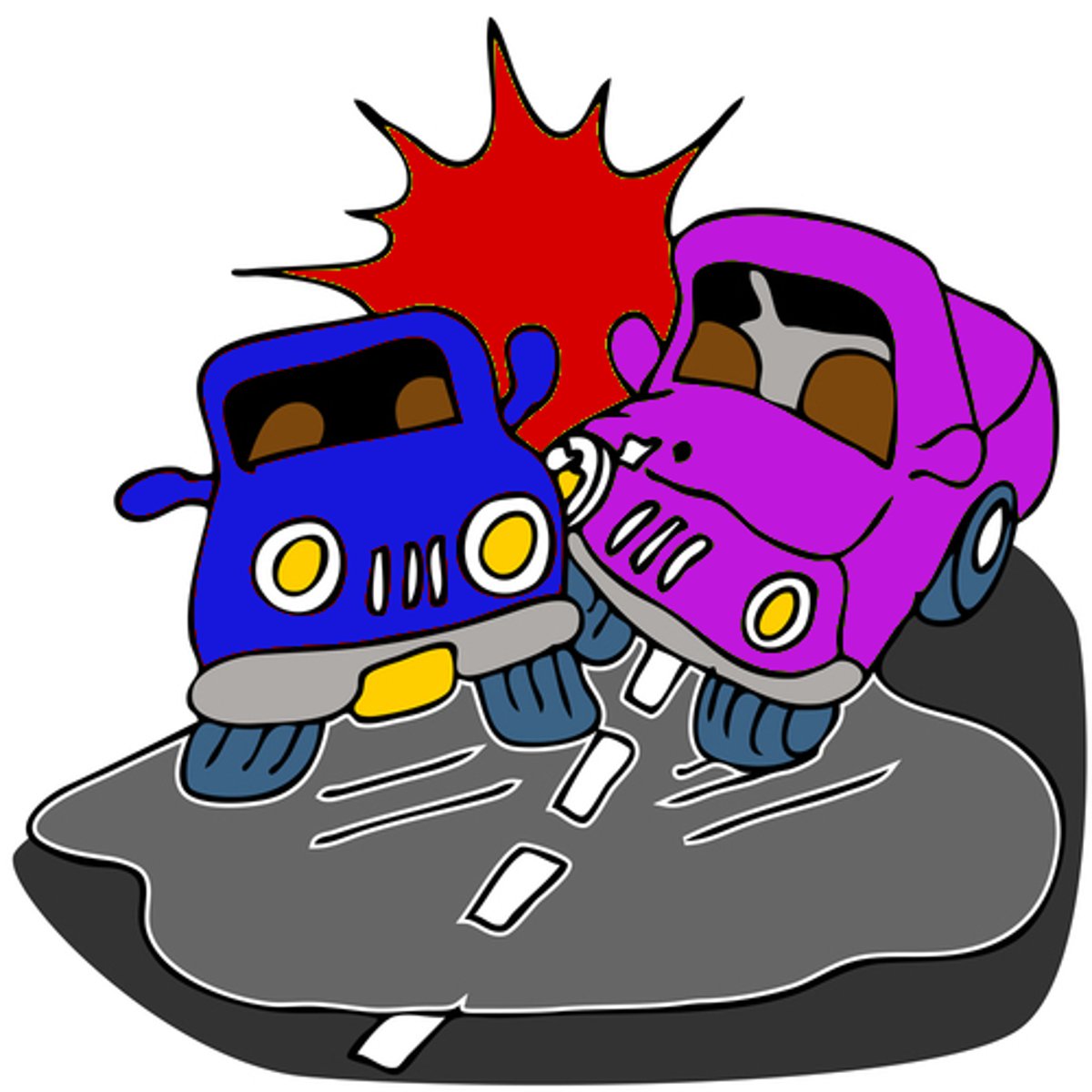 <p>es un accidente en el que un auto colisiona contra otro carro, una persona o un objeto.</p>