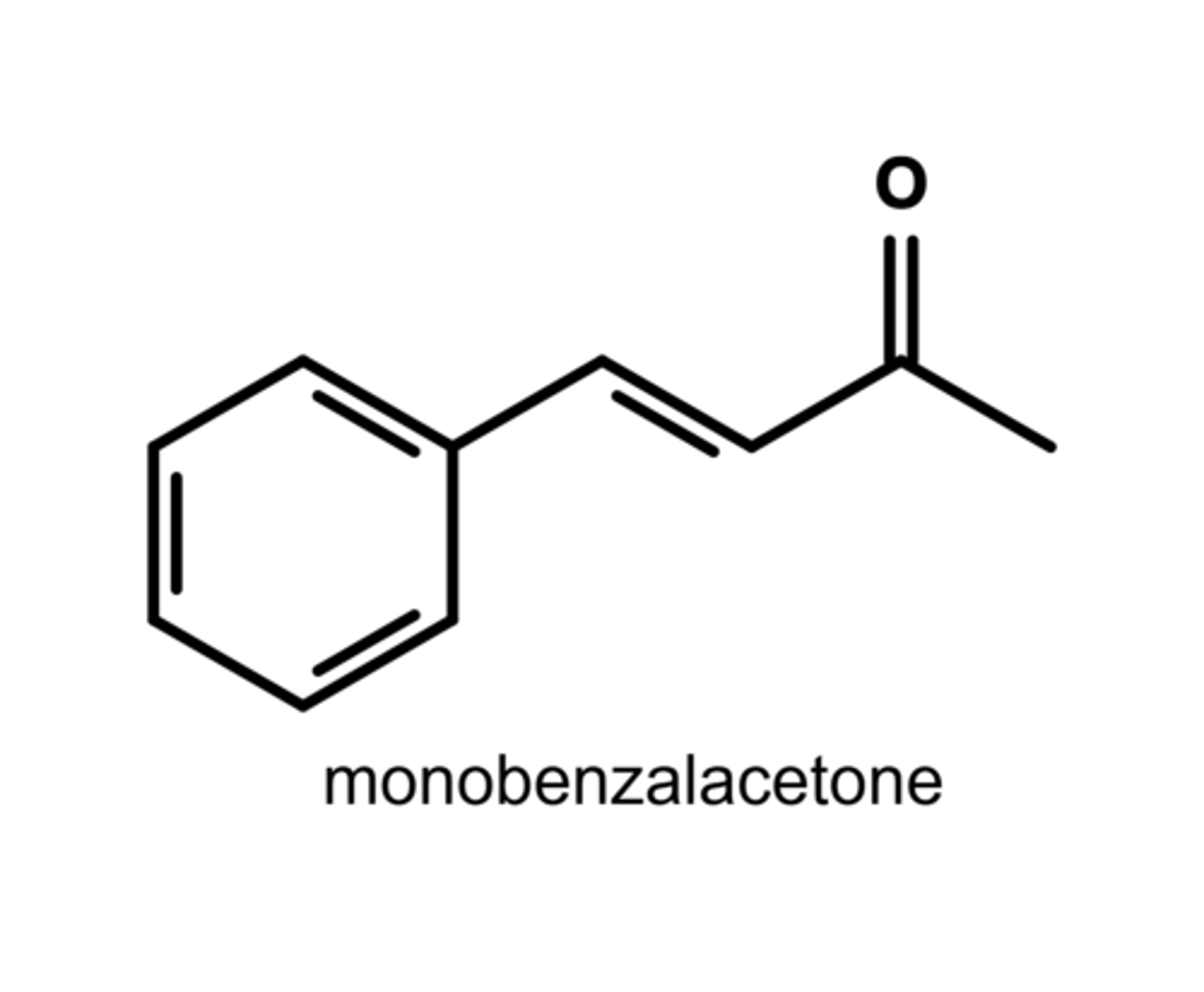 <p>Monobenzalacetone is formed due t6o cross-aldol condensation.</p>