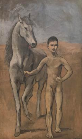 **Boy Leading a** **Horse** by Pablo Picasso