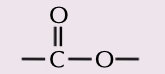 <p>O-C=O, CnH2nO2, -oate, eg methyl ethanoate</p>