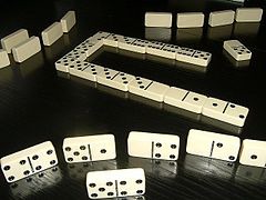 <p>dominoes</p>