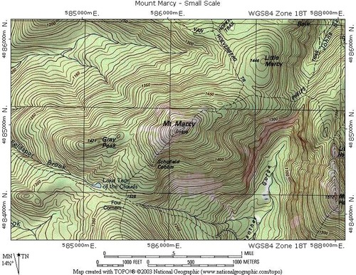<p>A thematic map with lines that connect points of equal value.</p>