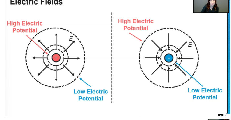 <p>Closer together means higher potential for positive</p>